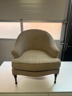 Stoel beige teddy, Huis en Inrichting, Stoelen, Ophalen, Overige kleuren, Klassiek, Zo goed als nieuw