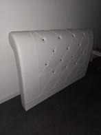 LAATSTE 5 DAGEN - Hoofdbord 160 cm - Stijlvol en comfortabel, Ophalen, Overige materialen, Wit, Tweepersoons