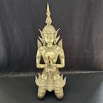 Thaise Tempelwachter – Man in Wai-Houding (75 cm), Ophalen of Verzenden