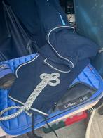 Blauwe uit rij deken, Ophalen of Verzenden, Gebruikt