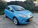 Ford Ka 1.2 Titanium, Airco, LM, NAP Nette auto!, Voorwielaandrijving, Stof, Gebruikt, 1242 cc