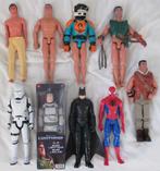 9 st Action Man Spiderman Stormtrooper Buzz  Mattel Hasbro., Kinderen en Baby's, Speelgoed | Actiefiguren, Ophalen of Verzenden
