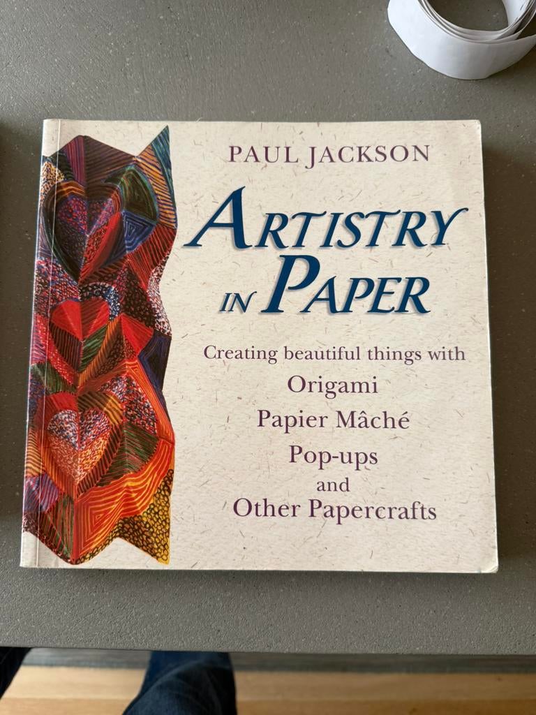 Paper art boek, Ophalen of Verzenden, Zo goed als nieuw, Album of Boek