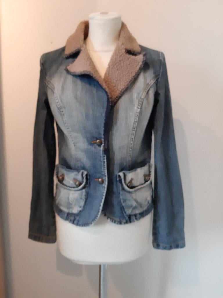 spijkerjack geisha, Ophalen, Geisha, Blauw, Maat 36 (S)