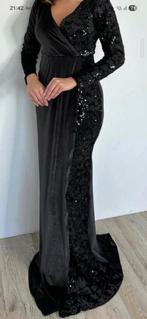 Galajurk / abiye, Galajurk, Zwart, Maat 42/44 (L), Nieuw