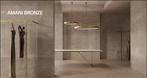 Marmerlook  Armani Bronze  1198x598x9mm glans, Doe-het-zelf en Verbouw, 60 cm of meer, Nieuw, Ophalen of Verzenden, 10 m² of meer
