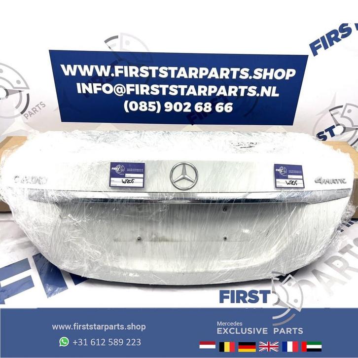 W205 C KLASSE ACHTERKLEP COMPLETE KOFFERKLEP KOFFERBAK origi, Auto-onderdelen, Carrosserie en Plaatwerk, Achterklep, Mercedes-Benz