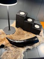 Stijlvolle Waxinelichthouder,Theelichthouder set van 3, Ophalen of Verzenden, Zo goed als nieuw, Zwart, Minder dan 25 cm