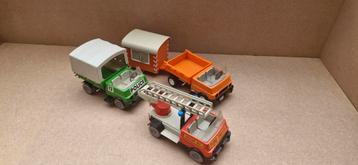 Playmobil politie,bouw en brandweer.(vintage) beschikbaar voor biedingen