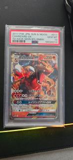 Pokemon TCG - Charizard GX Psa 10 Sun & Moon, Hobby en Vrije tijd, Verzamelkaartspellen | Pokémon, Ophalen of Verzenden, Zo goed als nieuw