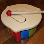 Houten Trommel met Stok, Ophalen of Verzenden, Gebruikt, Overige typen, Met geluid