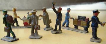 Märklin H0 0201 Figuren gegoten 7 stuks beschikbaar voor biedingen