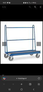 Platenkar, 100 liter of meer, Ophalen, Zo goed als nieuw, Transportkar