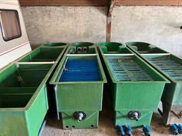 Big 5 en big 3 kamer filters koi vijver 100.000 liter beschikbaar voor biedingen