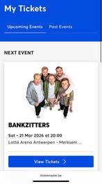 Bankzitters Worldtour Antwerpen, Twee personen, Maart