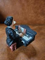 Beeldje van Pianist, Ophalen of Verzenden, Zo goed als nieuw, Mens