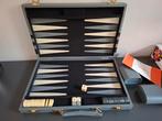 Backgammon back gammon spel bordspel koffer tric trac, Ophalen of Verzenden