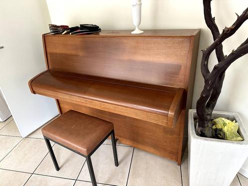 Piano c. Bechstein 166138, Muziek en Instrumenten, Piano's, Gebruikt, Piano, Bruin, Ophalen of Verzenden