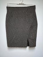 ML Collection Rok - Maat 42 - Zwart/Beige, Verzenden, Zwart, Maat 46/48 (XL) of groter, Boven de knie