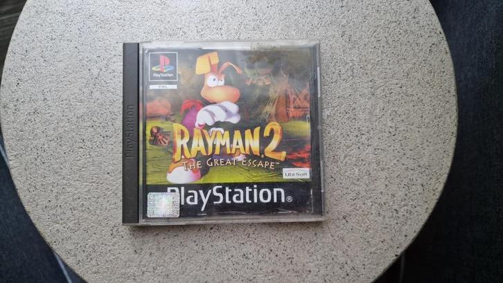 Rayman 2: The Great Escape (Playstation 1), Spelcomputers en Games, Games | Sony PlayStation 1, Gebruikt, Avontuur en Actie, 1 speler