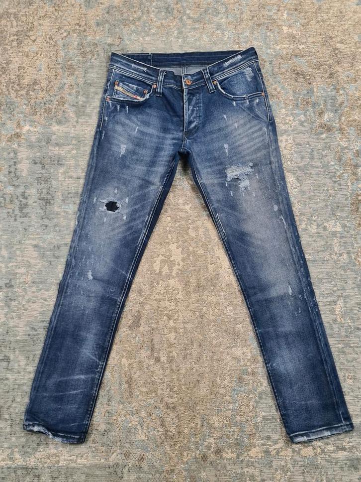 DIESEL New Fanker W30 L30 Slim skinny STRETCH Bronno3030, Kleding | Heren, Spijkerbroeken en Jeans, Zo goed als nieuw, W32 (confectie 46) of kleiner