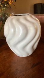 Goudes plateel Ribbelvaas, Ophalen of Verzenden