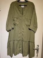 MS mode olijfgroen tuniek / jurk maat 48, Kleding | Dames, Jurk, Ophalen of Verzenden, Zo goed als nieuw, MS Mode