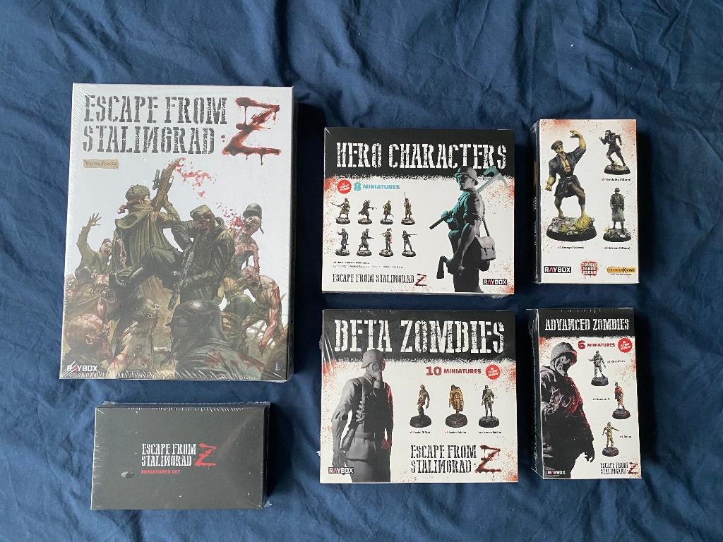 Escape From Staligrad Z ALL-IN Kickstarter pledge, Een of twee spelers, Ophalen, Nieuw, Raybox games