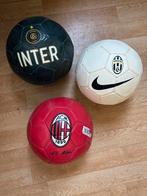 3 voetballen Italiaanse clubs, Maat XL, Ophalen of Verzenden, Zo goed als nieuw, Bal