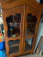 Vitrine kast , nostalgisch, Antiek en Kunst, Antiek | Meubels | Kasten, Ophalen of Verzenden