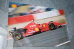 affiche poster Ferrari F1 Michael Schumacher Shell, Ophalen of Verzenden, Zo goed als nieuw, Formule 1