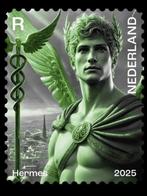 Nederland - Hermes - 2025 crypto postzegel Groen, Ophalen of Verzenden, Na 1940