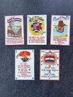 Bevrijdings serie. "Stella den Boer". compleet 5 stuks, Verzamelen, Ansichtkaarten | Themakaarten, Verzenden, Voor 1920
