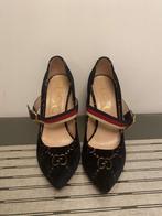Original gucci navy blue hakken maat 39, Kleding | Dames, Schoenen, Ophalen of Verzenden, Zo goed als nieuw, Blauw