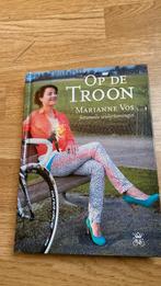 Boek op de troon marianne vos, Ophalen of Verzenden, Zo goed als nieuw, Balsport