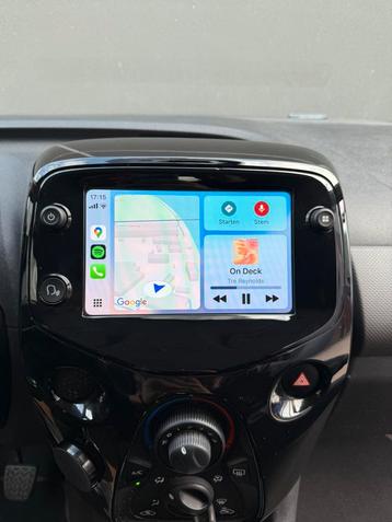 ORIGINEEL SCHERM CARPLAY PEUGEOT 108 -TOYOTA AYGO-CITROEN C1 beschikbaar voor biedingen