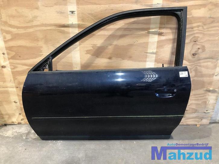 AUDI A3 (8L1) Zwart LZ5L Links linker deur portier, Auto-onderdelen, Carrosserie en Plaatwerk, Deur, Audi, Gebruikt, Ophalen of Verzenden