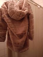 Lekkere warme teddy roze jas mist een drukknoopje, Ophalen, Gedragen, Maat 38/40 (M), Roze