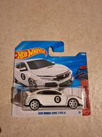 Hot Wheels 2018 Honda Civic Type R Custom met Real Riders!!, Ophalen of Verzenden, Nieuw, Auto
