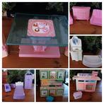 Vintage meubels Barbie Sindy jaren '60-'70 1e advertentie, Ophalen of Verzenden, Gebruikt