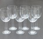 6 Rosenthal Cupola waterglazen dubbele steel (250816), Antiek en Kunst, Antiek | Glas en Kristal, Ophalen of Verzenden