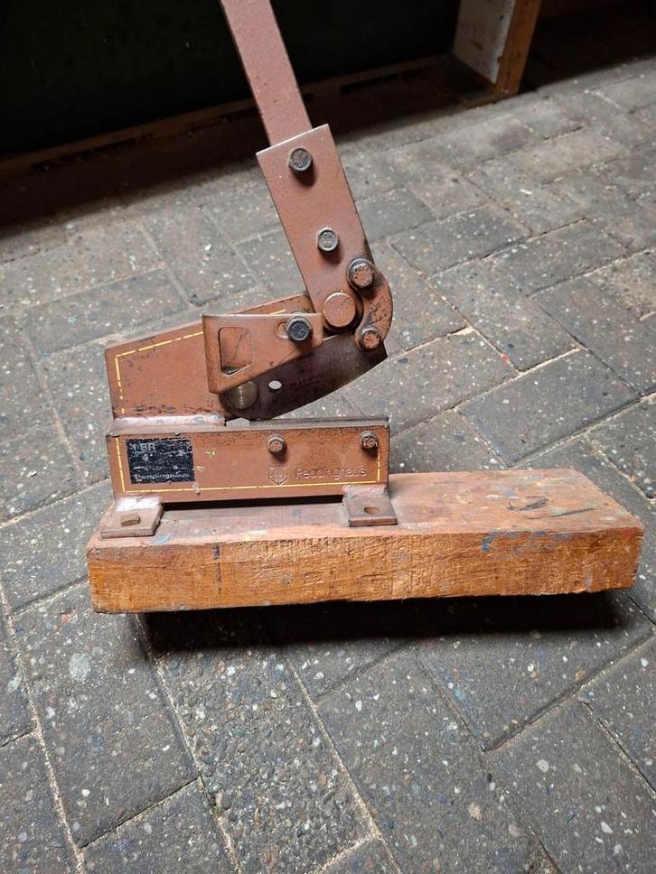 Handbediende metaalschaar, Doe-het-zelf en Verbouw, Gereedschap | Handgereedschap, Gebruikt, Ophalen