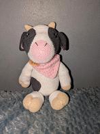 Handgemaakte Knuffel Koe - Katoen - 27cm, Ophalen of Verzenden, Nieuw, Koe