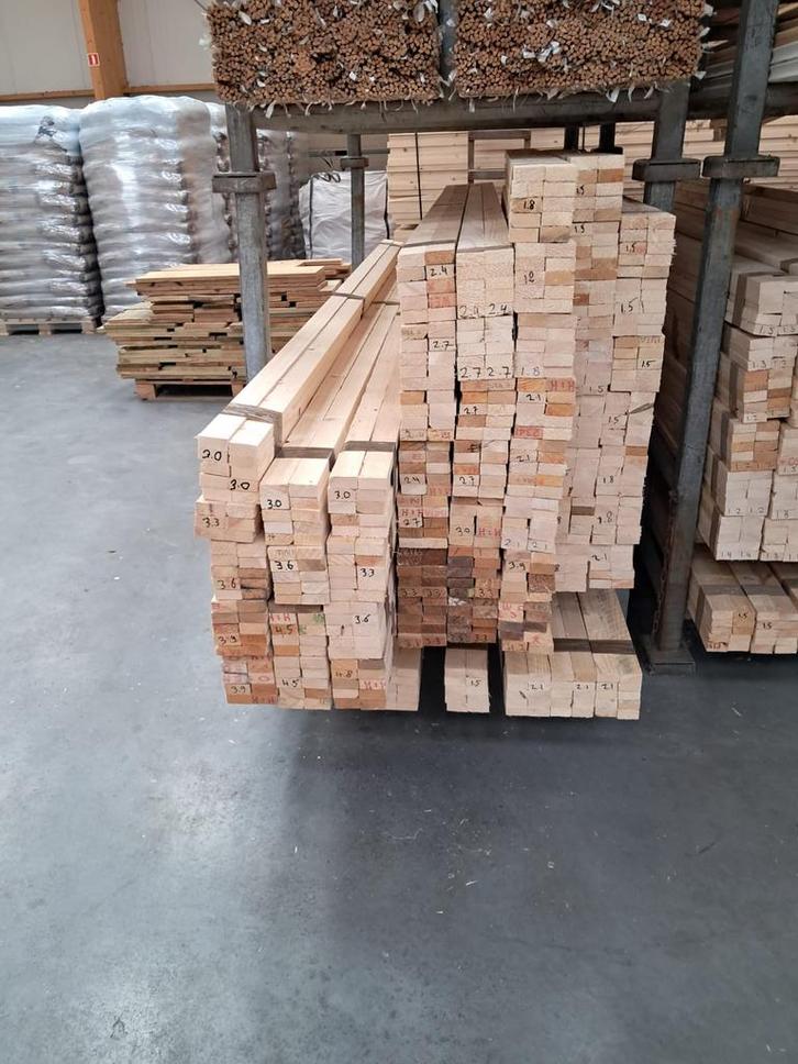Partij panlatten 2,2x5, Tuin en Terras, Palen, Balken en Planken, Ophalen