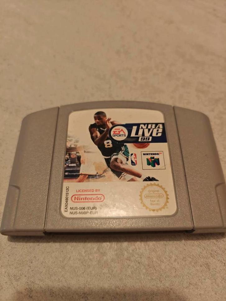 NBA Live 99 - Nintendo 64 Game, Spelcomputers en Games, Games | Nintendo 64, Gebruikt, Sport, Ophalen of Verzenden