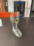 Glazen Bierglas uit Oostenrijk in de vorm van een laars., Ophalen, Zo goed als nieuw, Overige typen