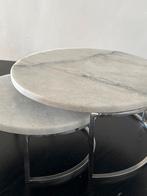 Riviera Maison etagere set marmer, Ophalen of Verzenden, Zo goed als nieuw