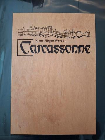 Carcassonne De Stad Bordspel ( compleet) in luxe houten doos beschikbaar voor biedingen