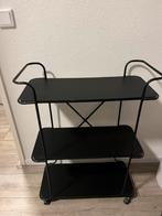 Kastje drankwagentje, Huis en Inrichting, Tafels | Bijzettafels, Ophalen, Gebruikt, 55 tot 75 cm, 60 cm of meer