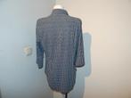 Studio Anneloes travel stof blouse fijn ruitje stretch XXL, Kleding | Dames, Verzenden, Maat 46/48 (XL) of groter, Zo goed als nieuw
